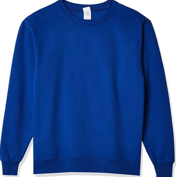 Hanes Other - Hanes blue plain crewneck